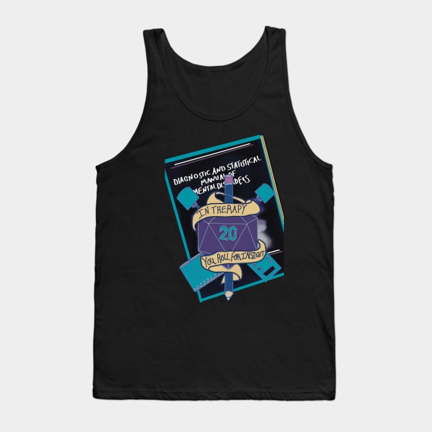 Go To Therapy Kids Tank Top by Bookstore-Rabbit